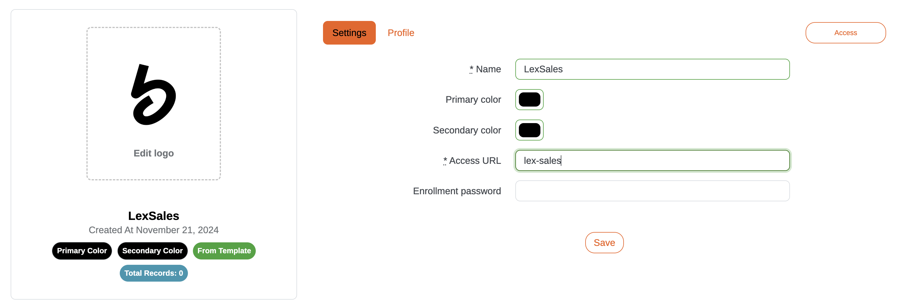 Color customization